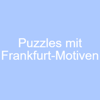 Puzzles mit Frankfurt-Motiven