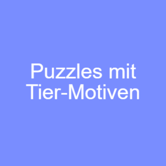 Puzzles mit Tiermotiven